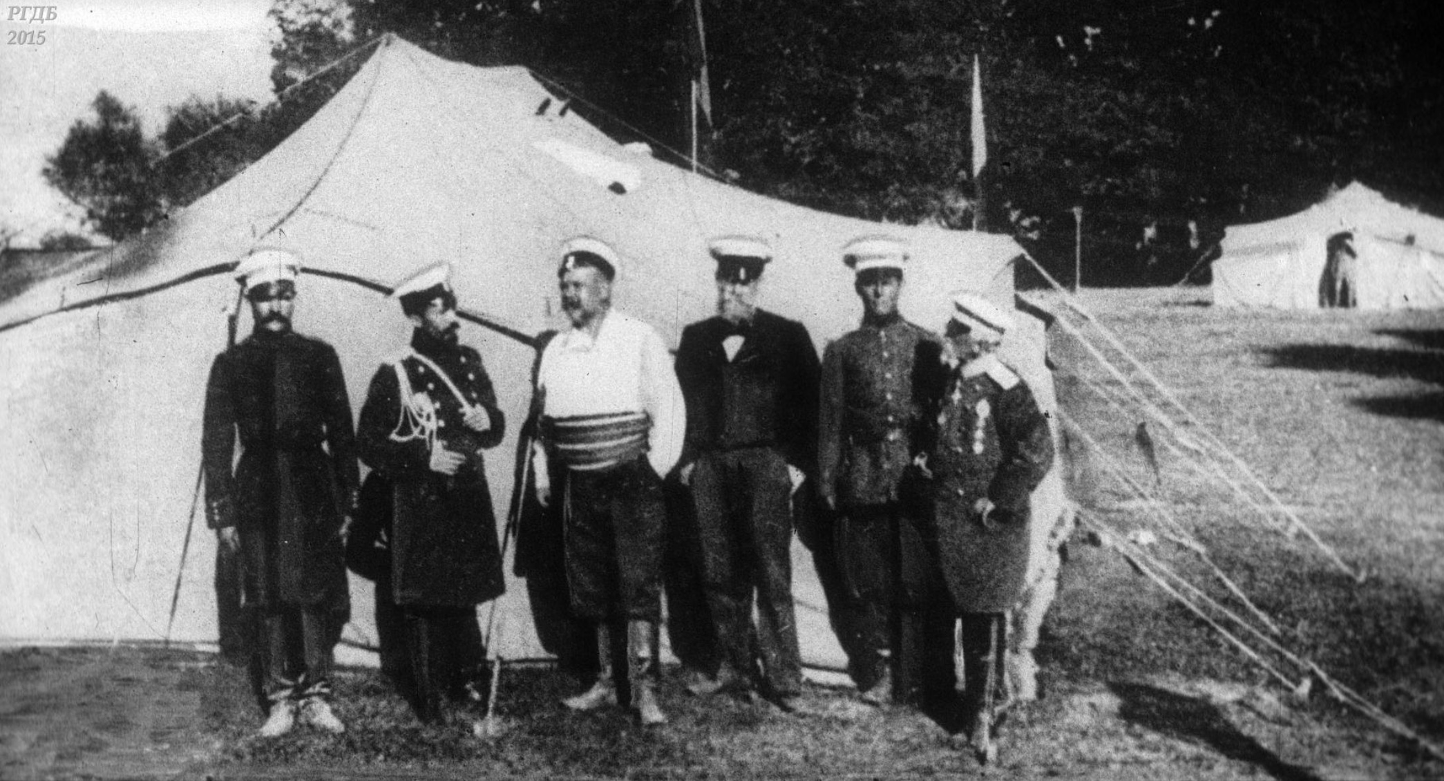 Владимир Гиляровский в Болгарии, 1902 год.